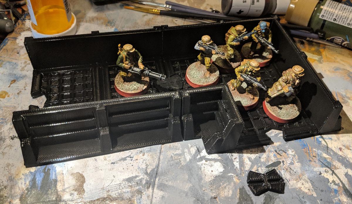 Terreno de Star Wars Legion   Sistema de Trincheiras Modular