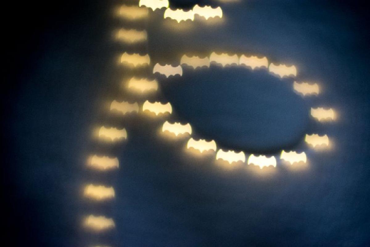 Capa de Lente Bokeh   Batman
