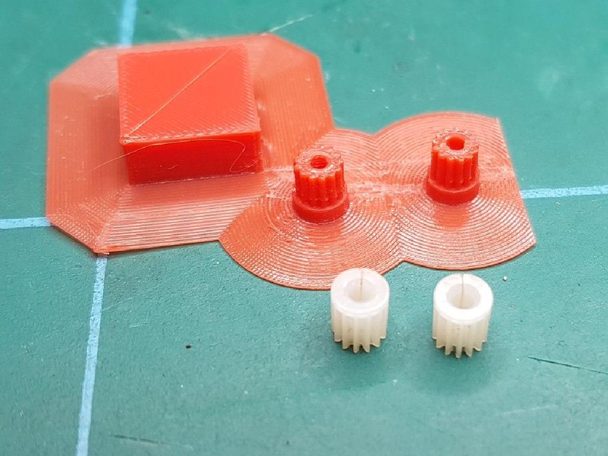 Pinhao do motor para mini plotter ALPS DPG1301 (usado no Sharp CE 150 e outros)