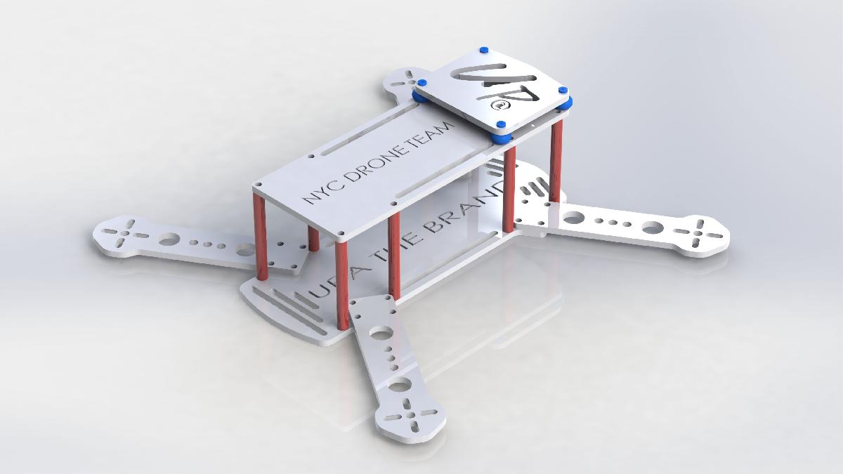 Drone Quadcopter DIY 250 Tamanho
