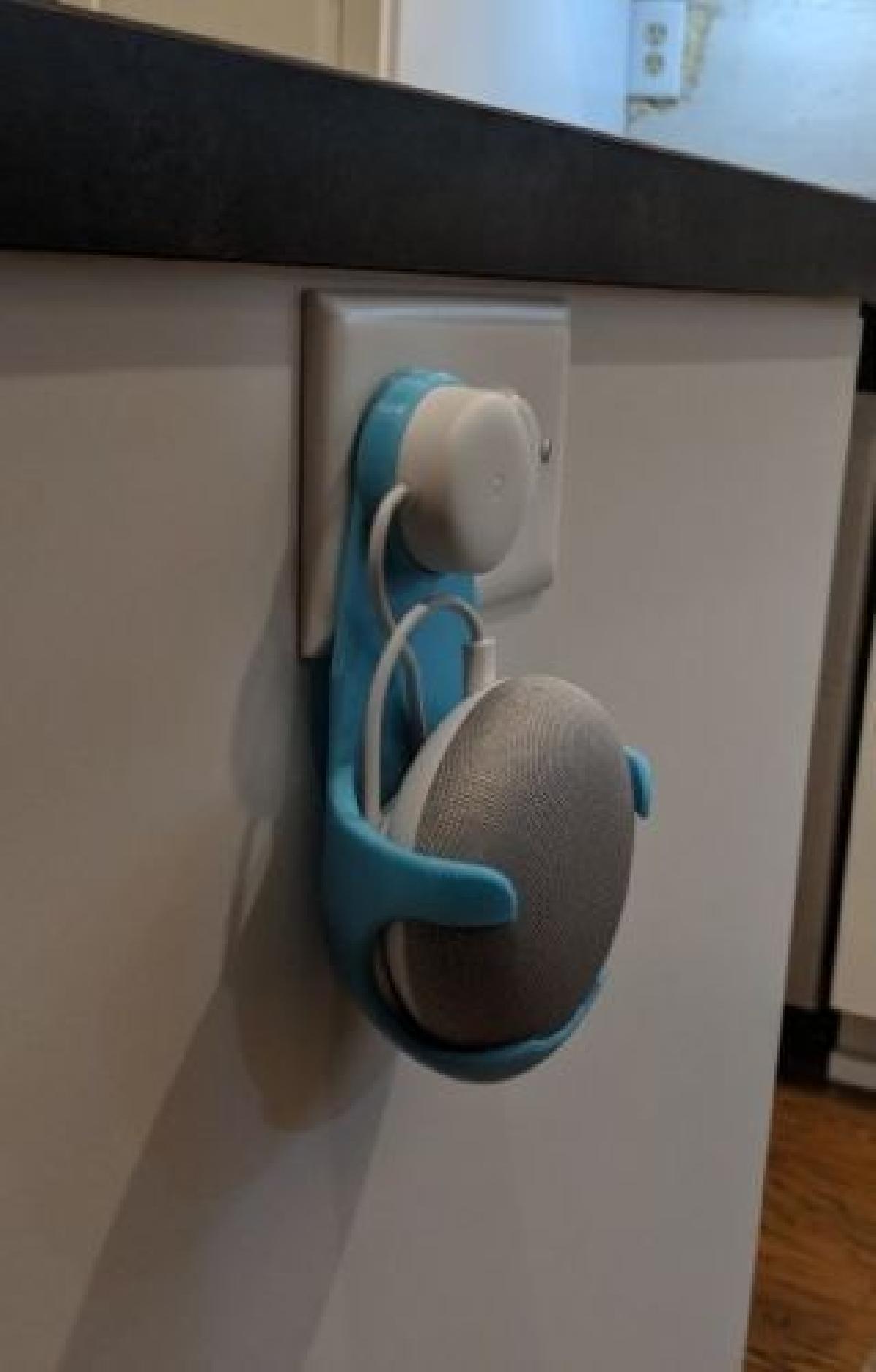 Google Home Mini Cabide (montagem, caixa, dock, tampa)