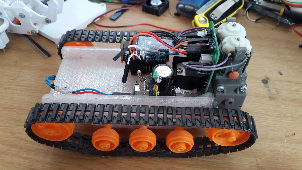 chassi de tanque Tamiya