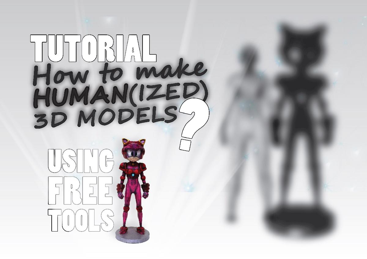 Como fazer Modelos 3D Humanizados? (Tutorial + Exemplo)