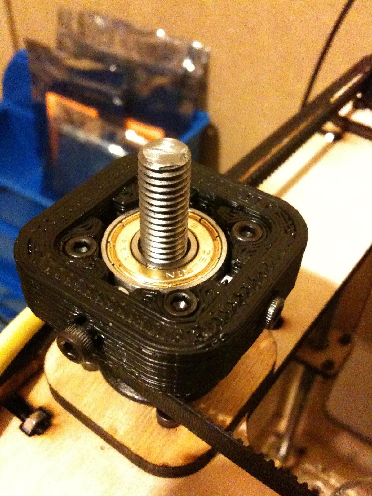 Suporte de Rolamento de Bloqueio para Makerbot Cupcake