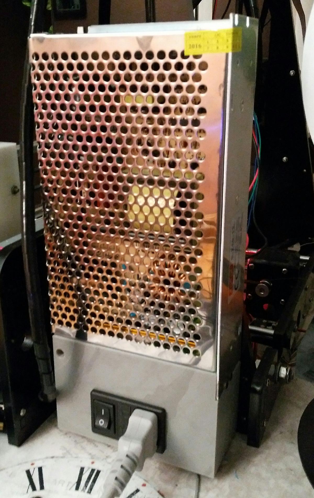 Capa de PSU S 240 12 para Anet A8