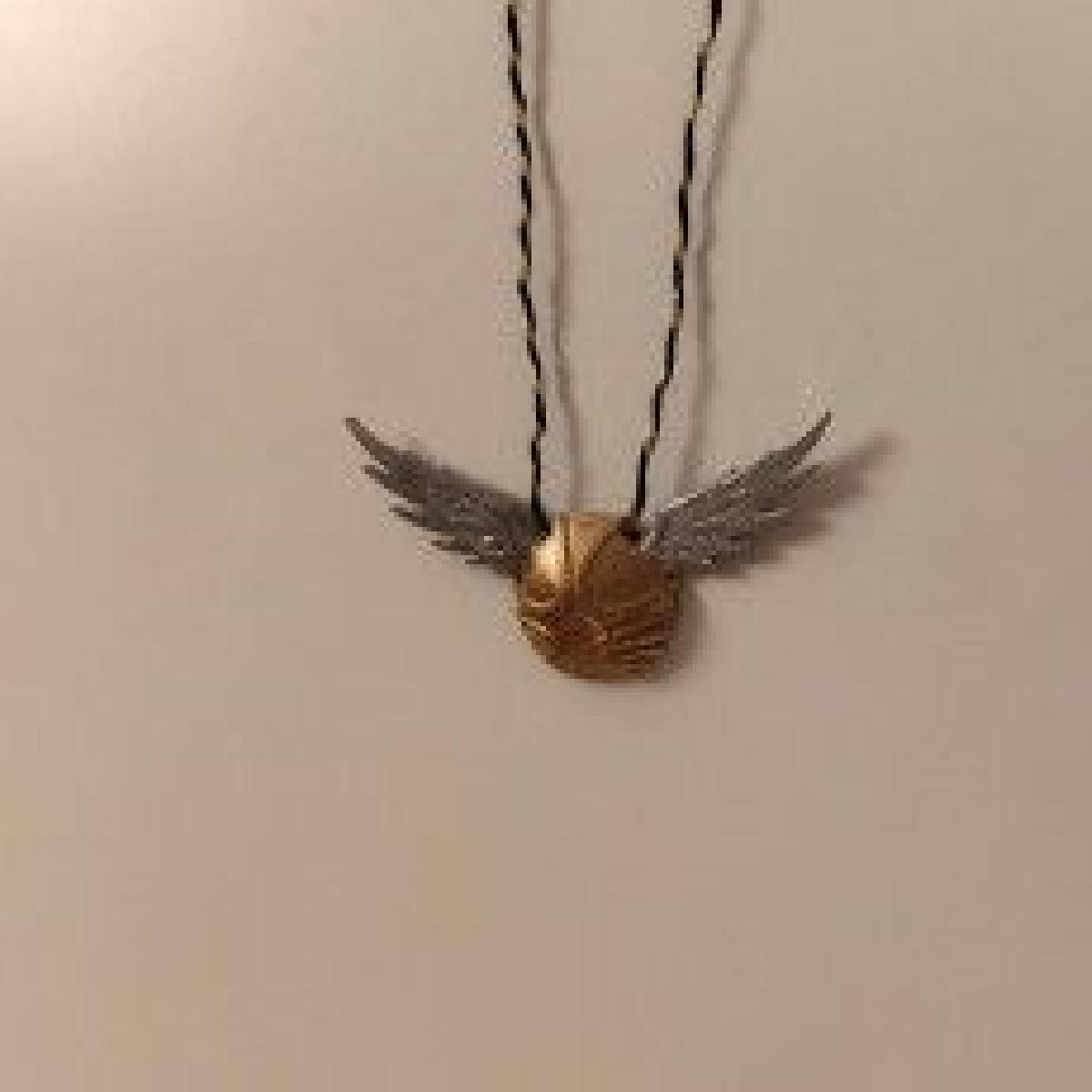 Harry Potter pulseira de ouro snitch