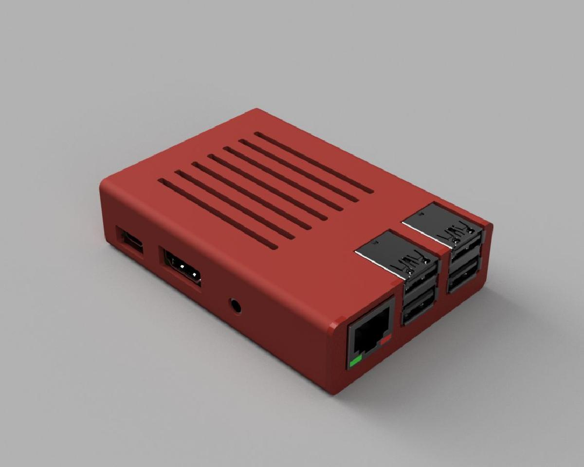 Caixa Raspberry PI B+/2 & 3