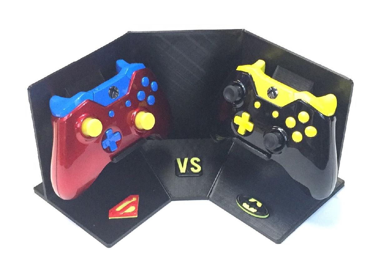Suporte para exibicao do XBOX One do Batman vs Superman