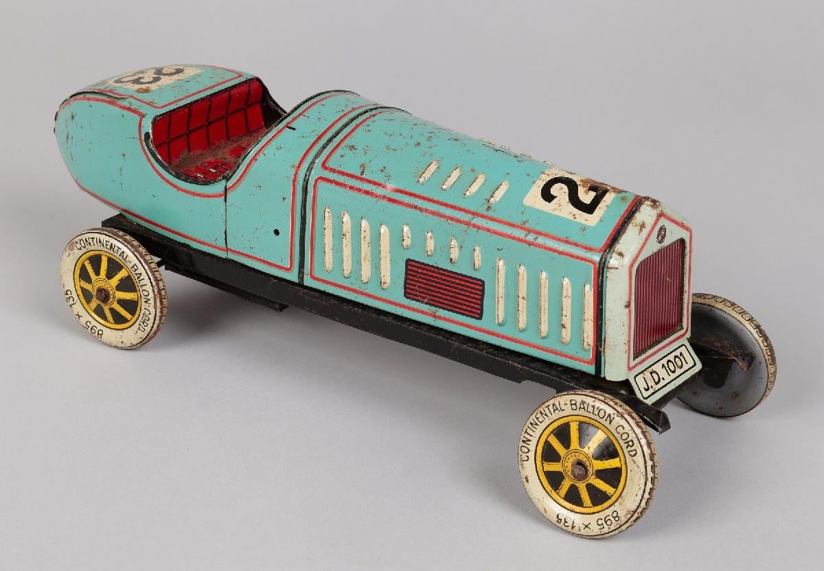 Carro de corrida de brinquedo (c. 1930)