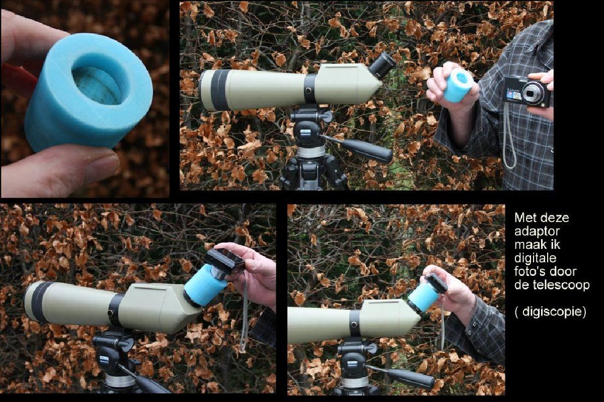 Adaptador de digiscopia