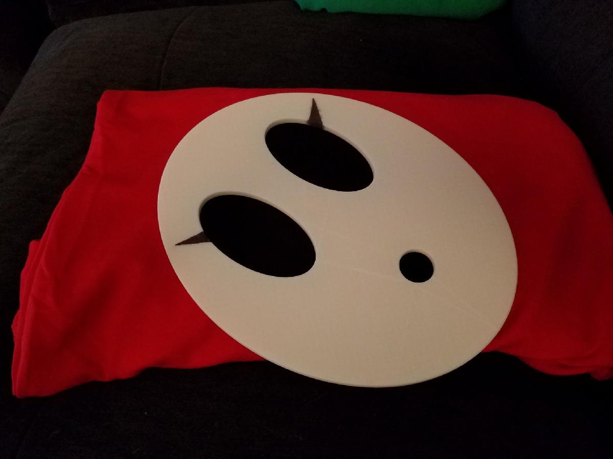 Mascara de Cosplay da Menina Timida (Super Mario Bros.)