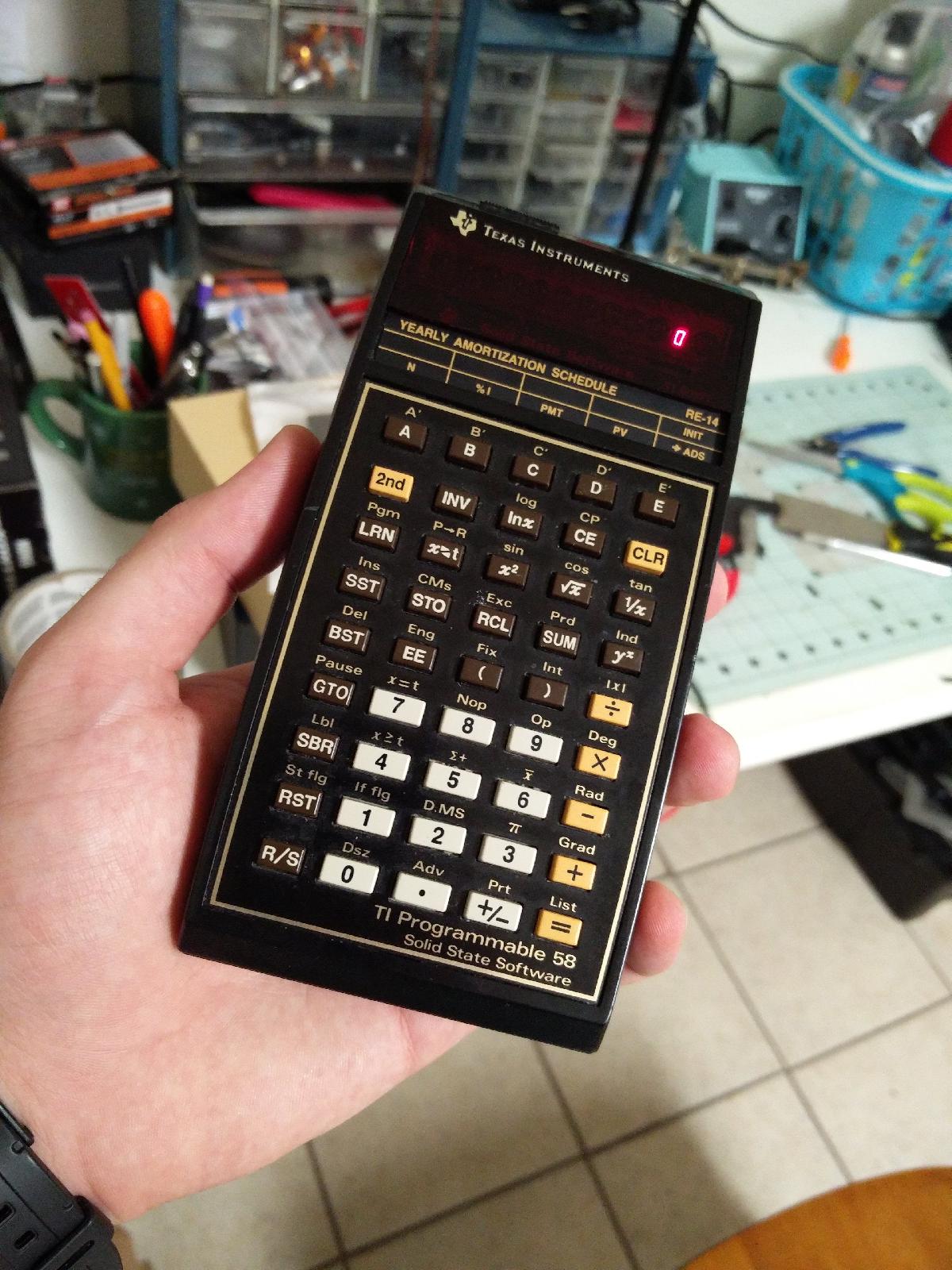 placa traseira da bateria Ti 58, Ti 59, Ti 59c