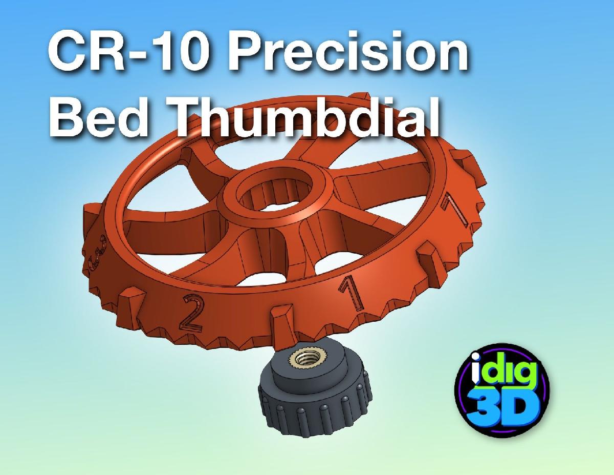 CR 10 Thumbdial de precisao