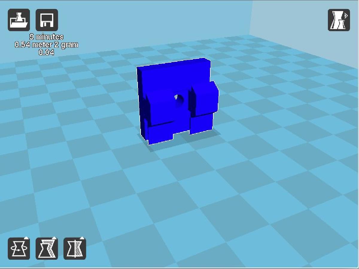 Papel quadriculado 20x20