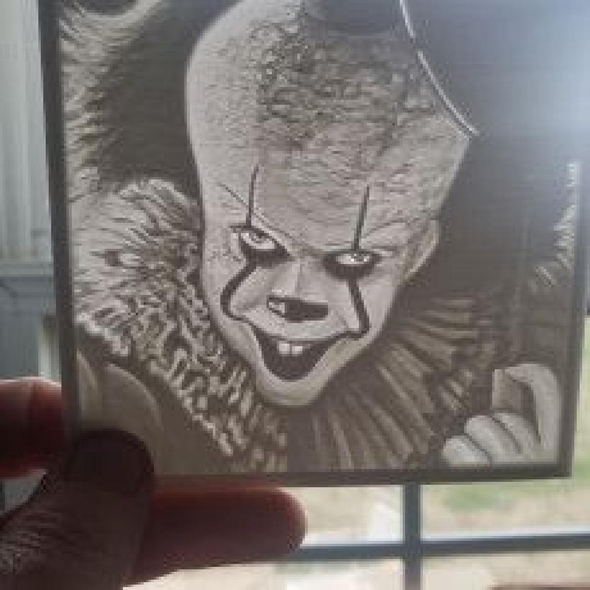 Lithophane do Pennywise
