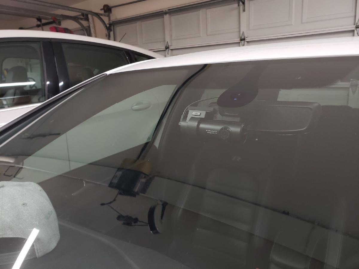 Suporte para camera de painel Blackvue 750 do VW MK7 Golf R