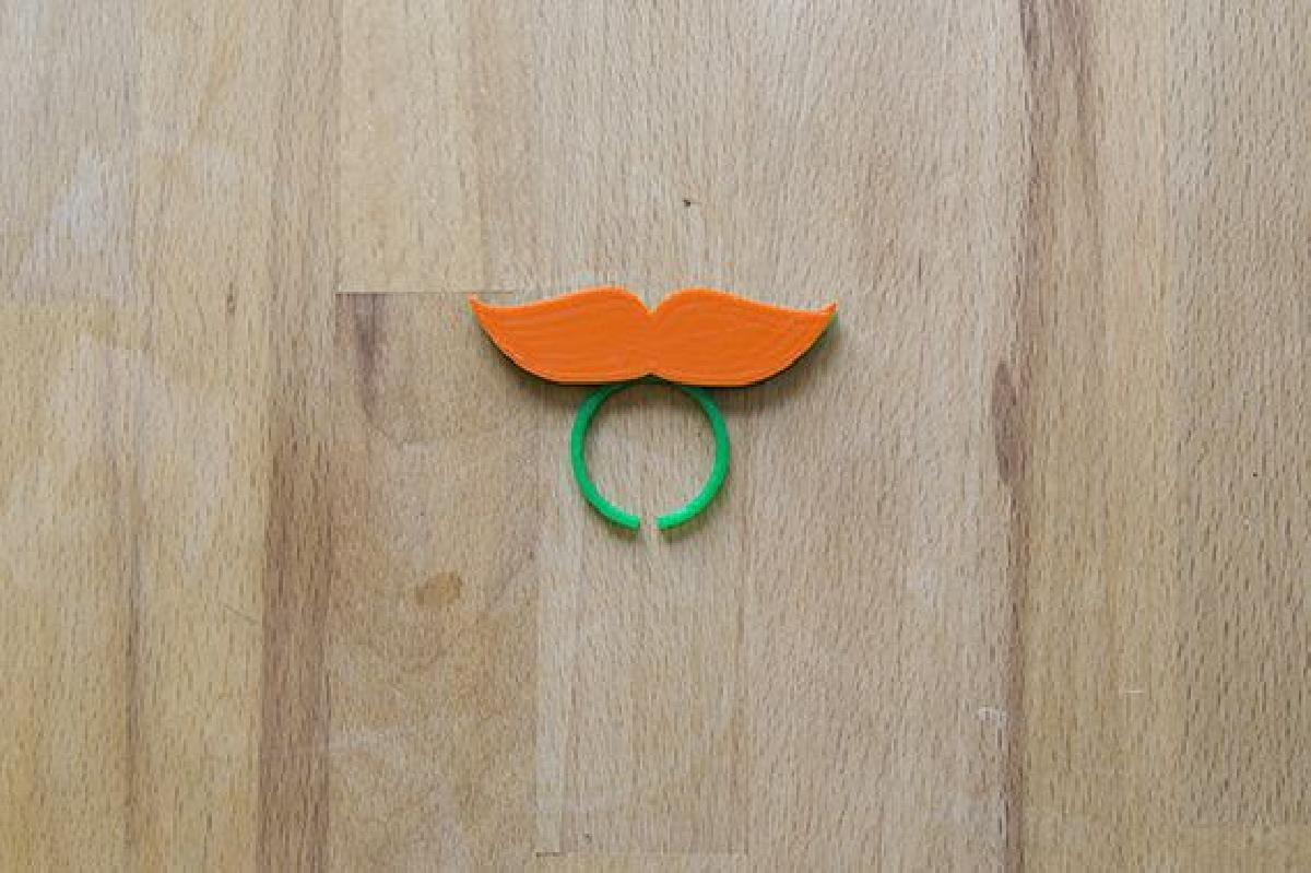 Eu Mustache Voce uma Pergunta Tampa de Garrafa