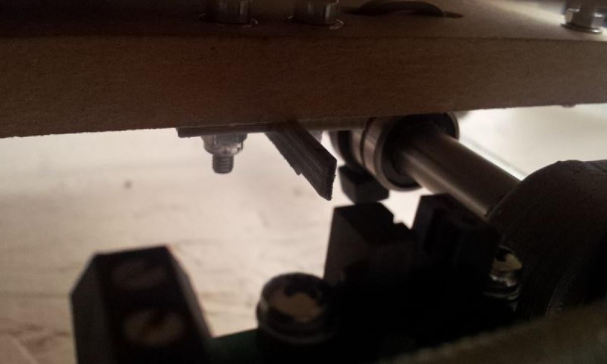 bandeira de fim de curso Y para Prusa Mendel