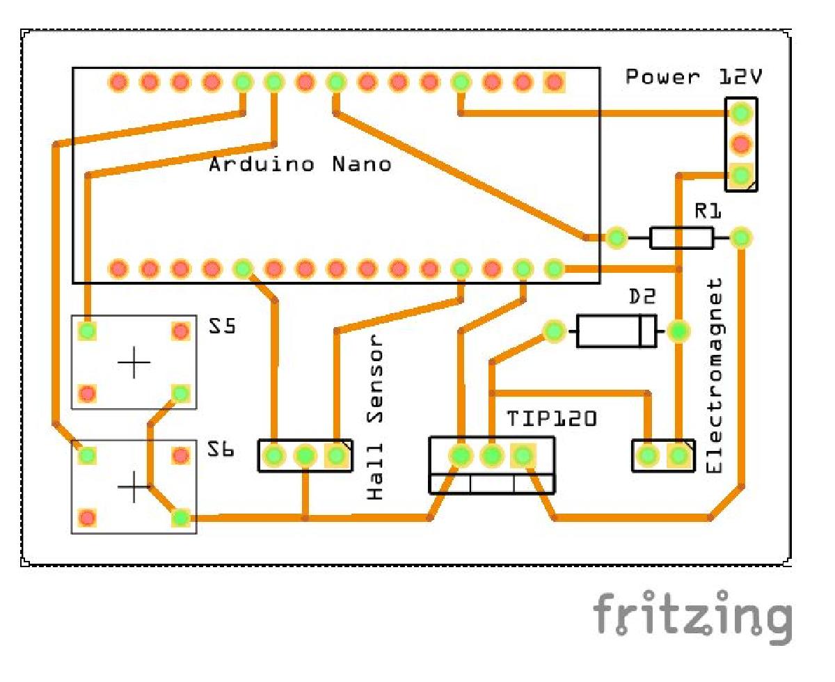 Ekobots   Escudo de levitacao magnetica para arduino nano.