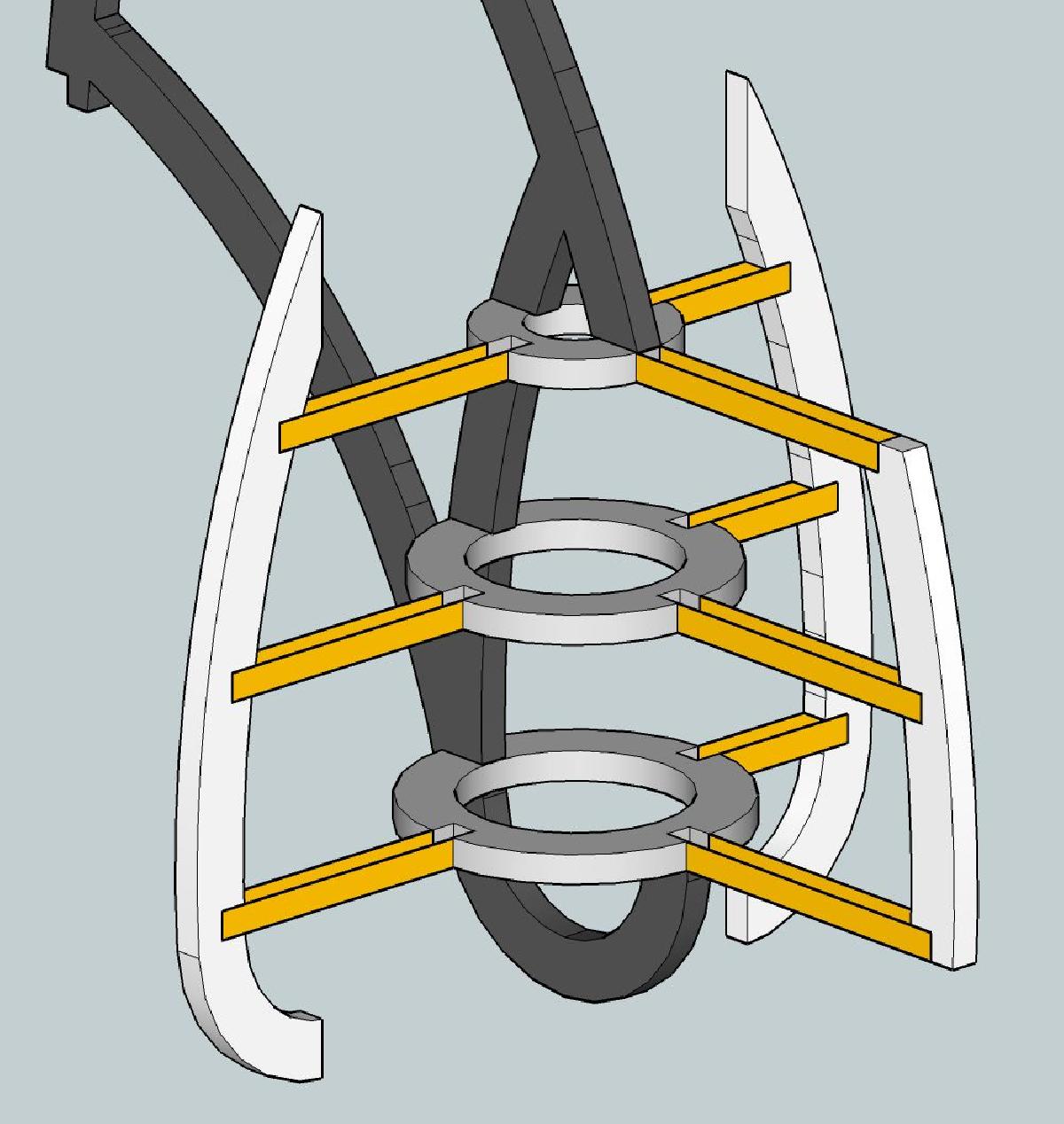Foguete Espacial Old School... 2.0