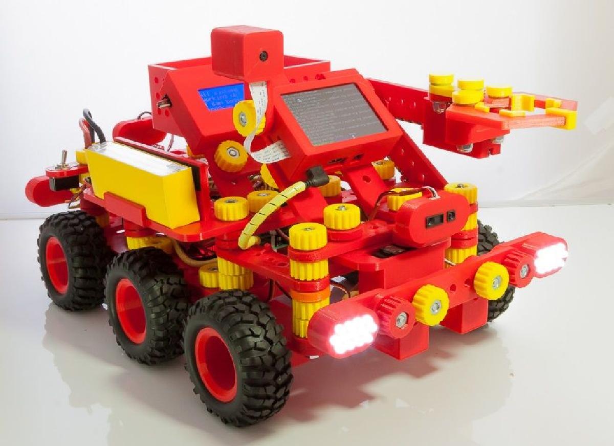 "Neurobot 1"   Kit de robotica educacional Arduino, Raspberry Pi, Linux e ROS