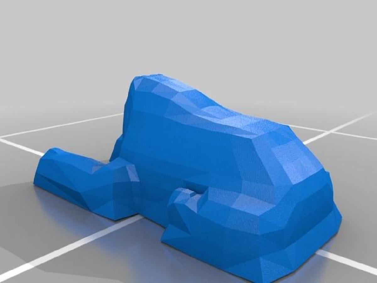 Molde de Esfinge para Caixa de Areia