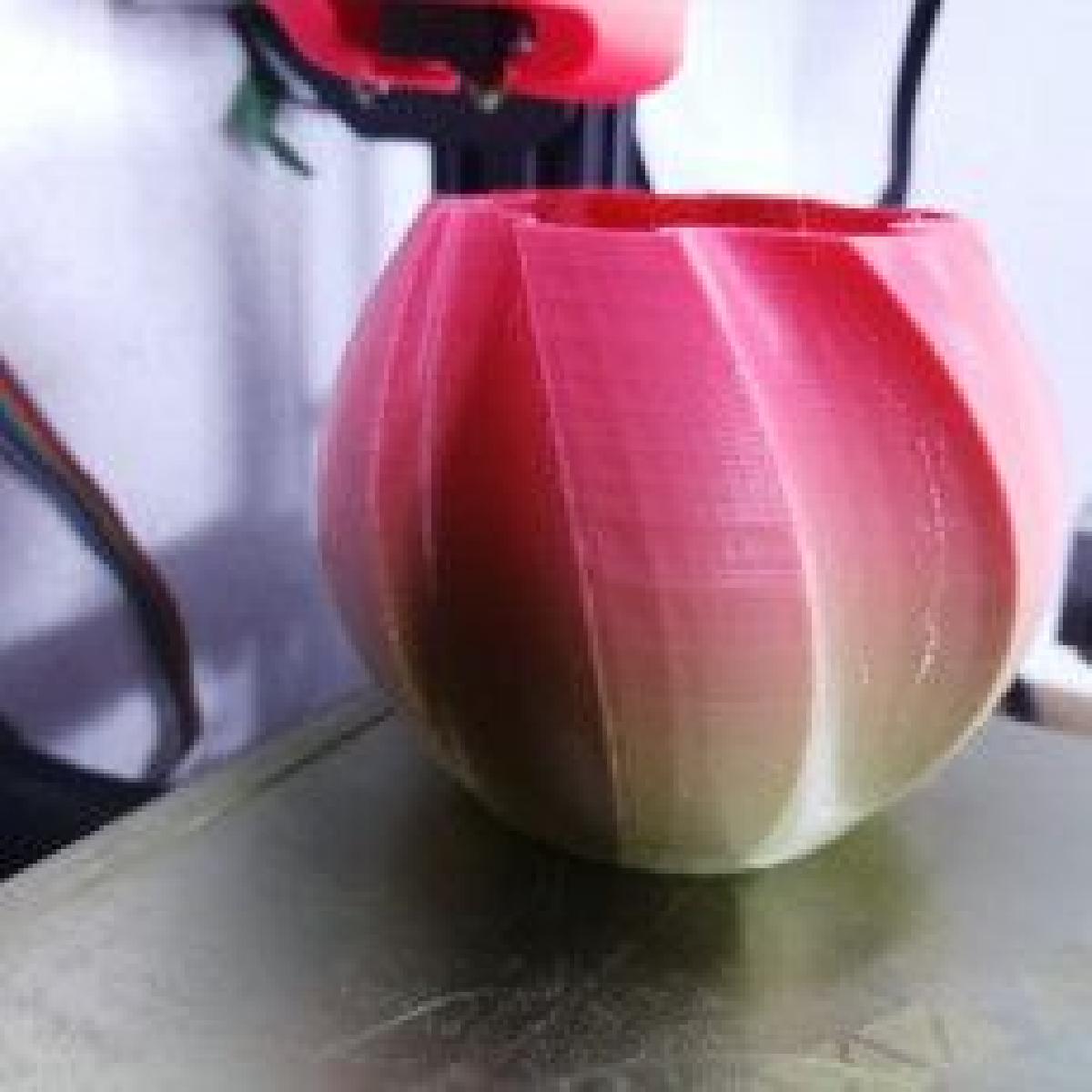 vaso colorido