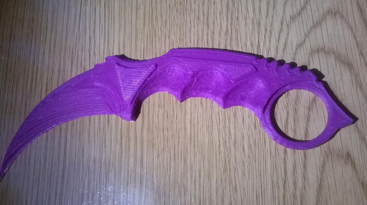Karambit CsGo Testado PLA A 007