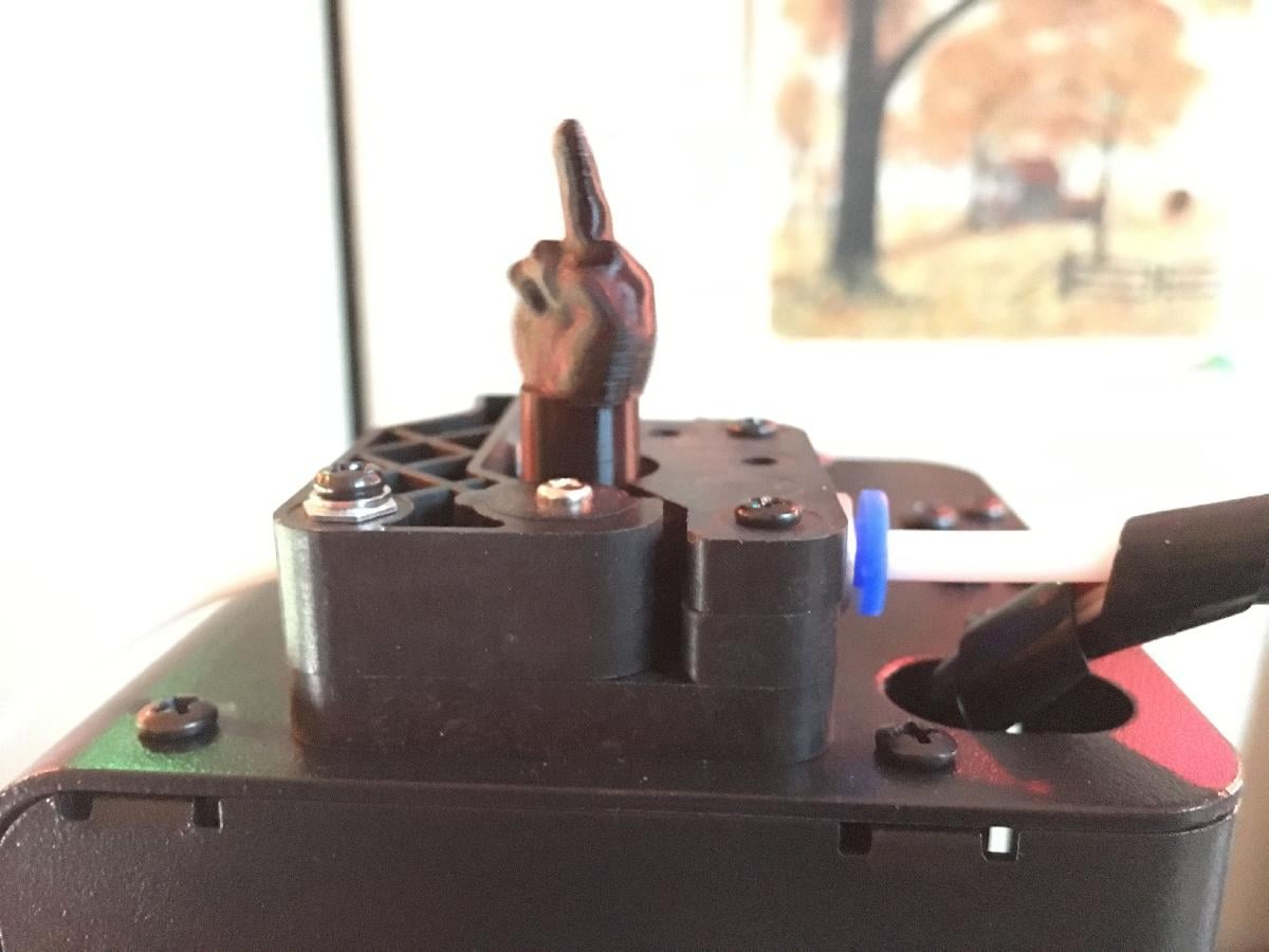 Extrusora rude giratoria para Monoprice Mini