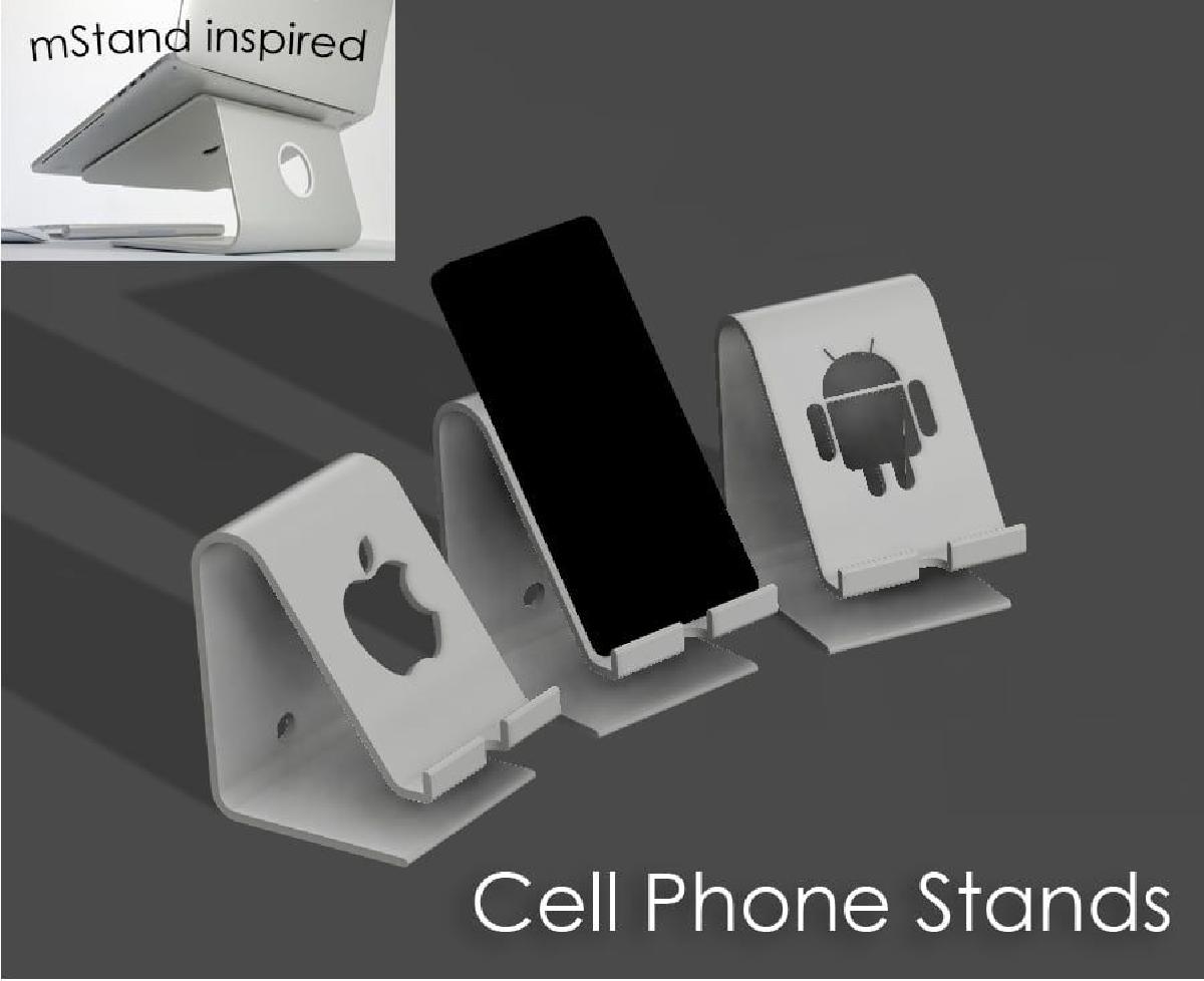 Suporte para telefone inspirado no mStand