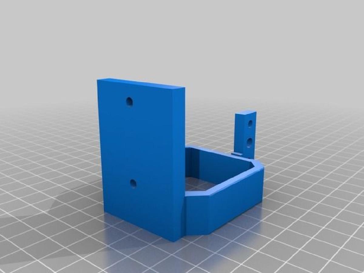 Carro do extrusor MK8 com suporte para 3D Touch v2 (Clone DIY CTC Prusa i3)