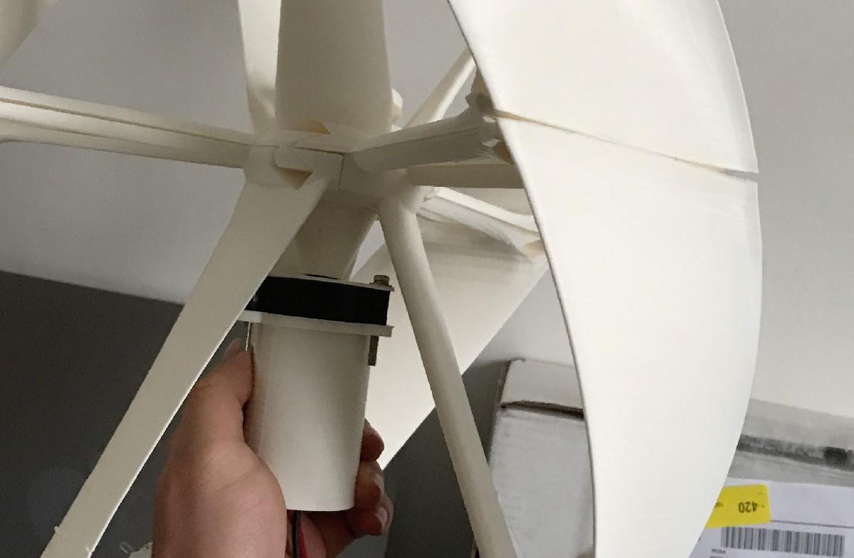 Suporte do gerador para turbina eolica Ultimaker