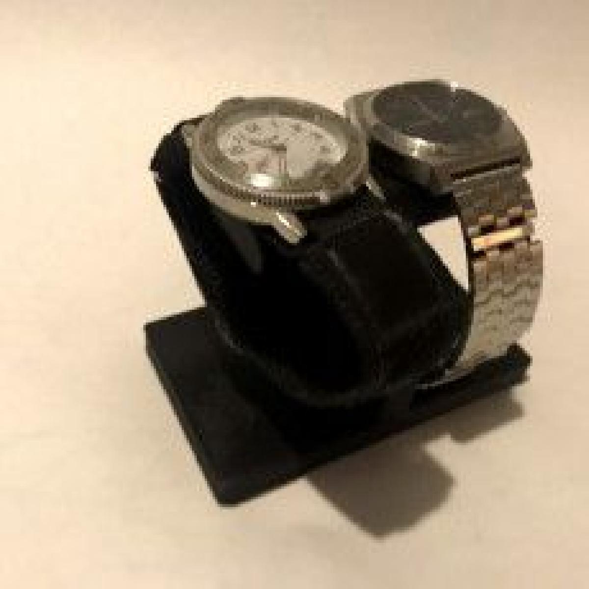 Suporte para relogio de valet de comoda