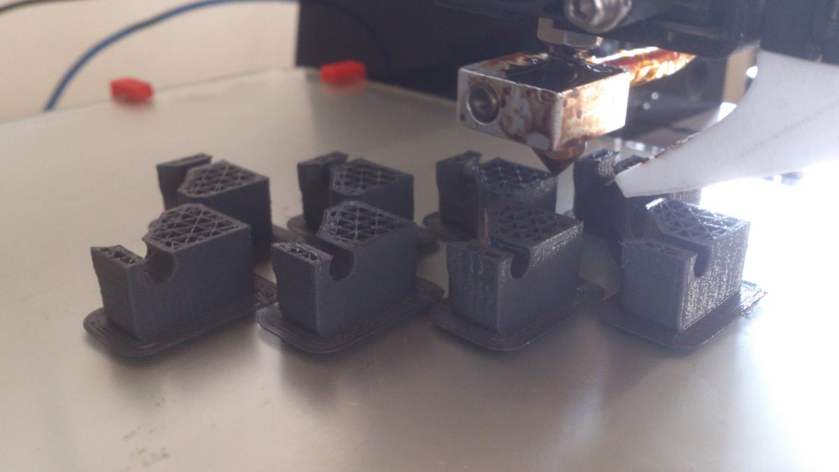 Suporte para cabine de impressora