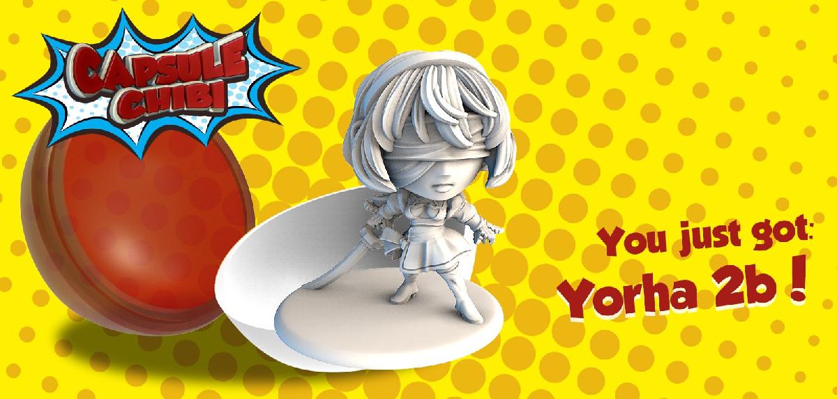 Figura Chibi YorHa No 2 Tipo B
