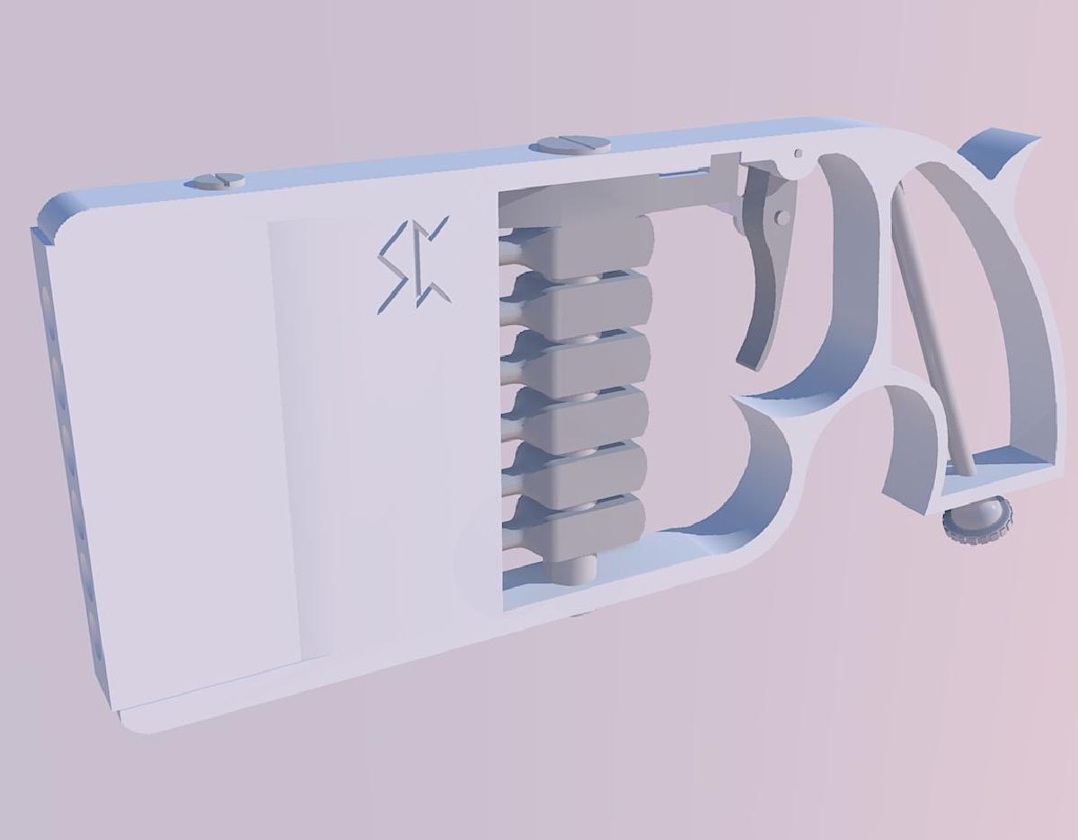 Pistola de palma Bayle 1879