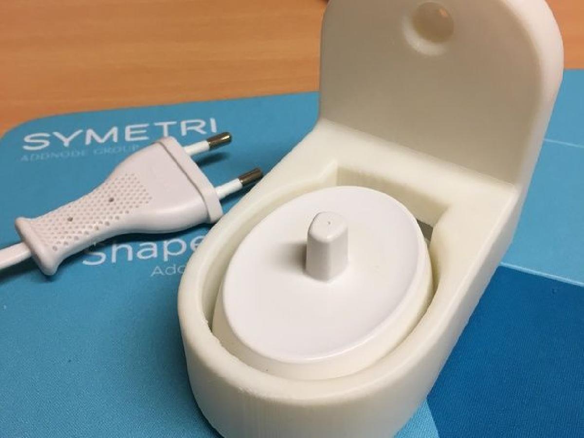 Suporte de parede para carregador de escova de dentes Braun 3757 Oral B