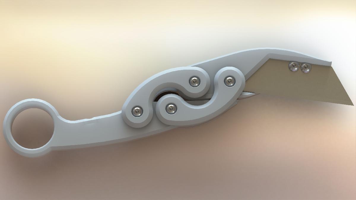 Retracc: A faca Karambit retratil [Agora com imas!!]