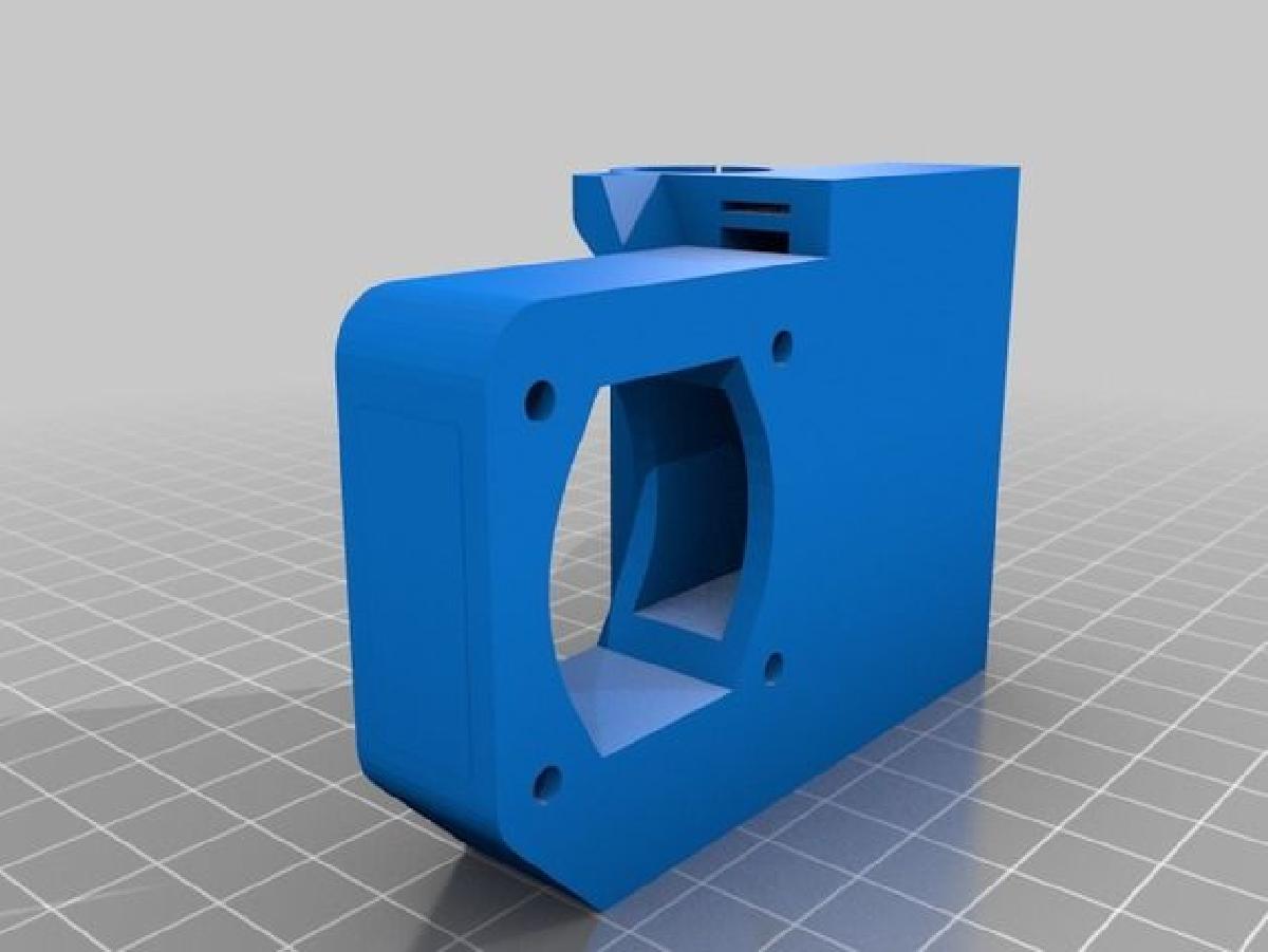 Suporte do Motor X Modificado Para Mais Suporte (prusa i3)