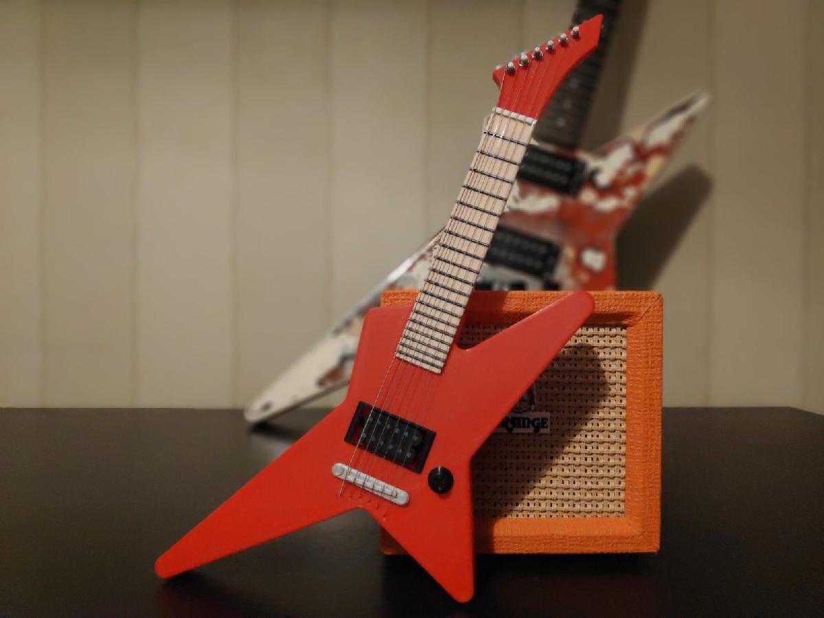 Guitarra Miniatura (Estrela)