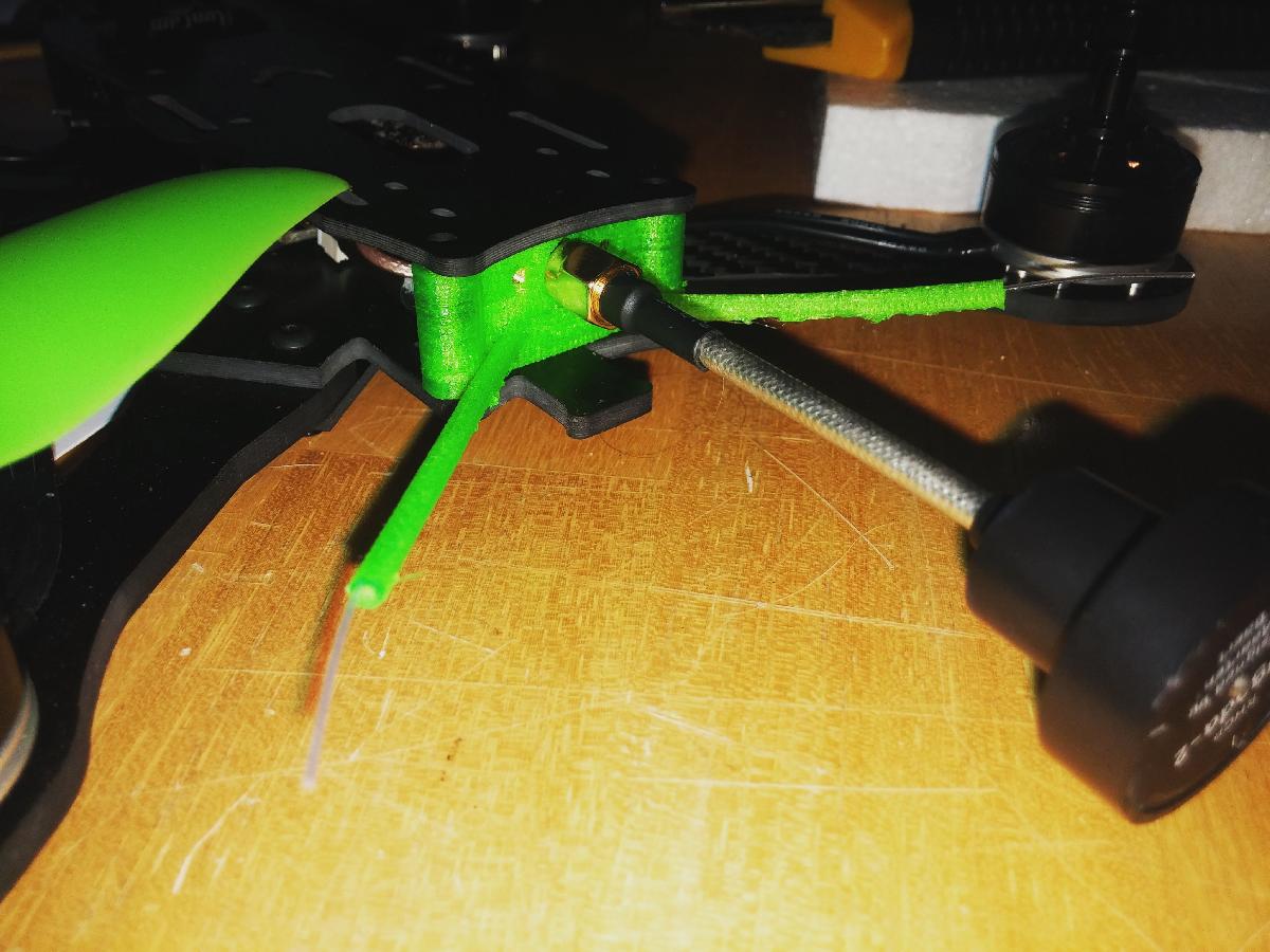 Suporte de Antena Hyperlow VTX e Receptor