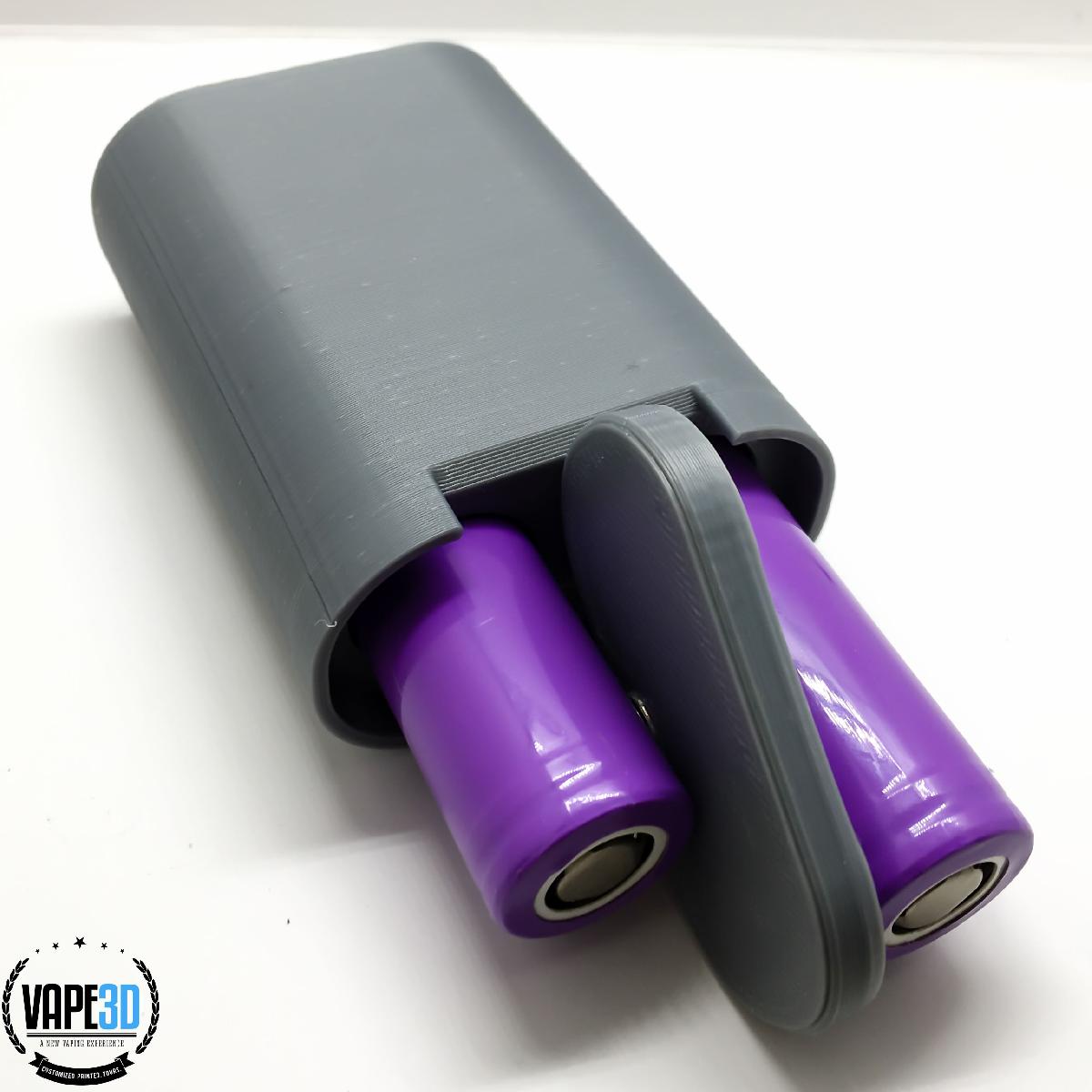 Estojo para Bateria Dual 18650