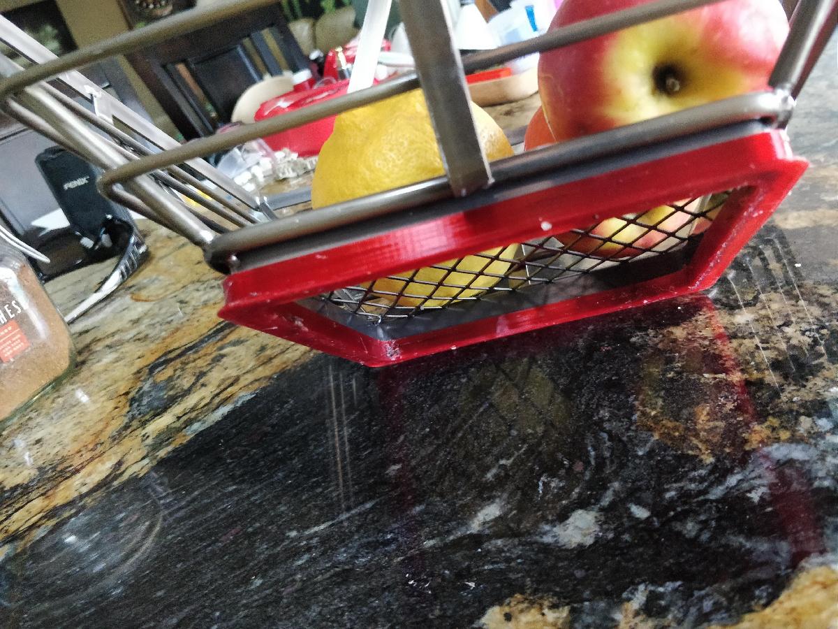 Cesta de frutas Costco Pe antiderrapante e antiarranhoes