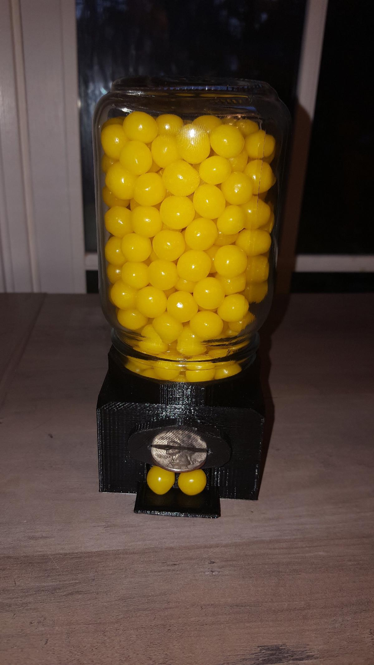 Dispensador de Doces em Pote Mason (Filamento Minimo/Especifico para Doces)