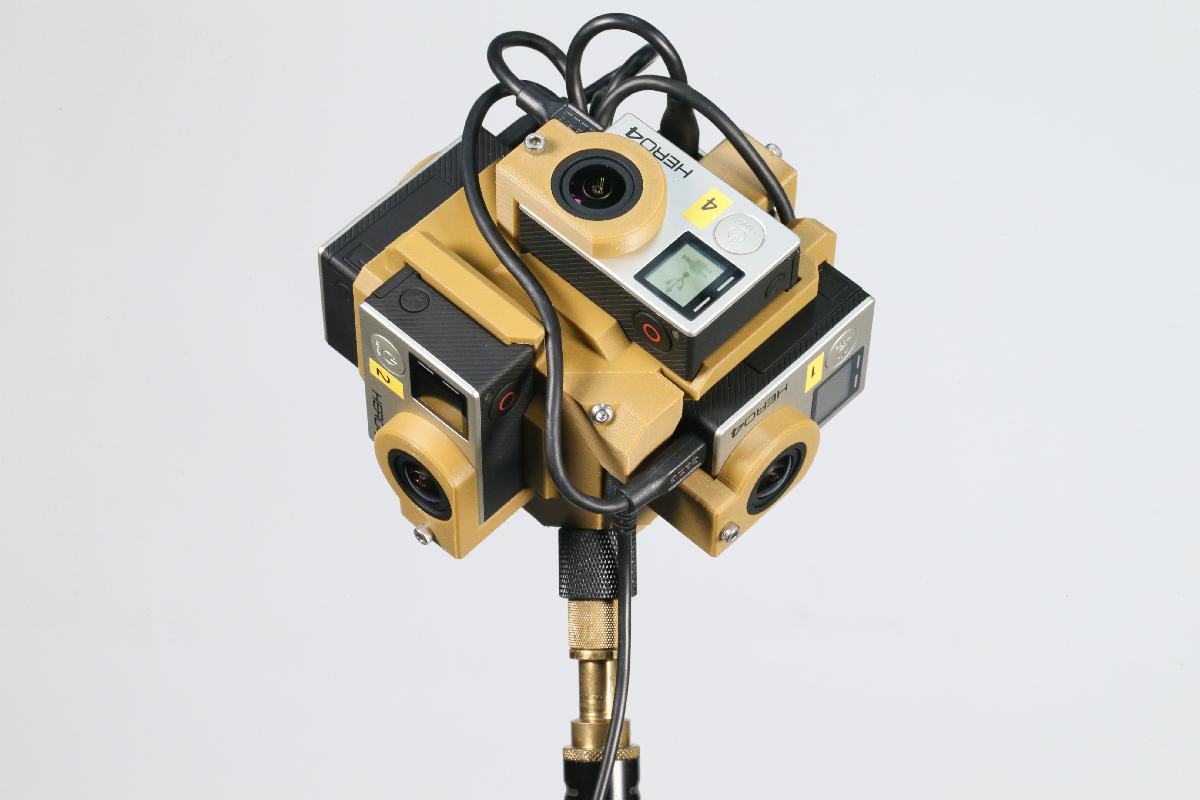 Suporte Esferico 360 para GoPro Hero3/4