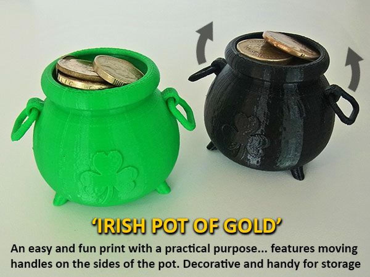 Pote de Ouro Irlandes