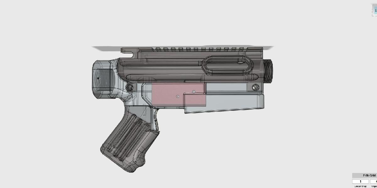 Grupo de Gatilho Minimalista AR 15 (PROP / REPLICA) (PARTE 2)