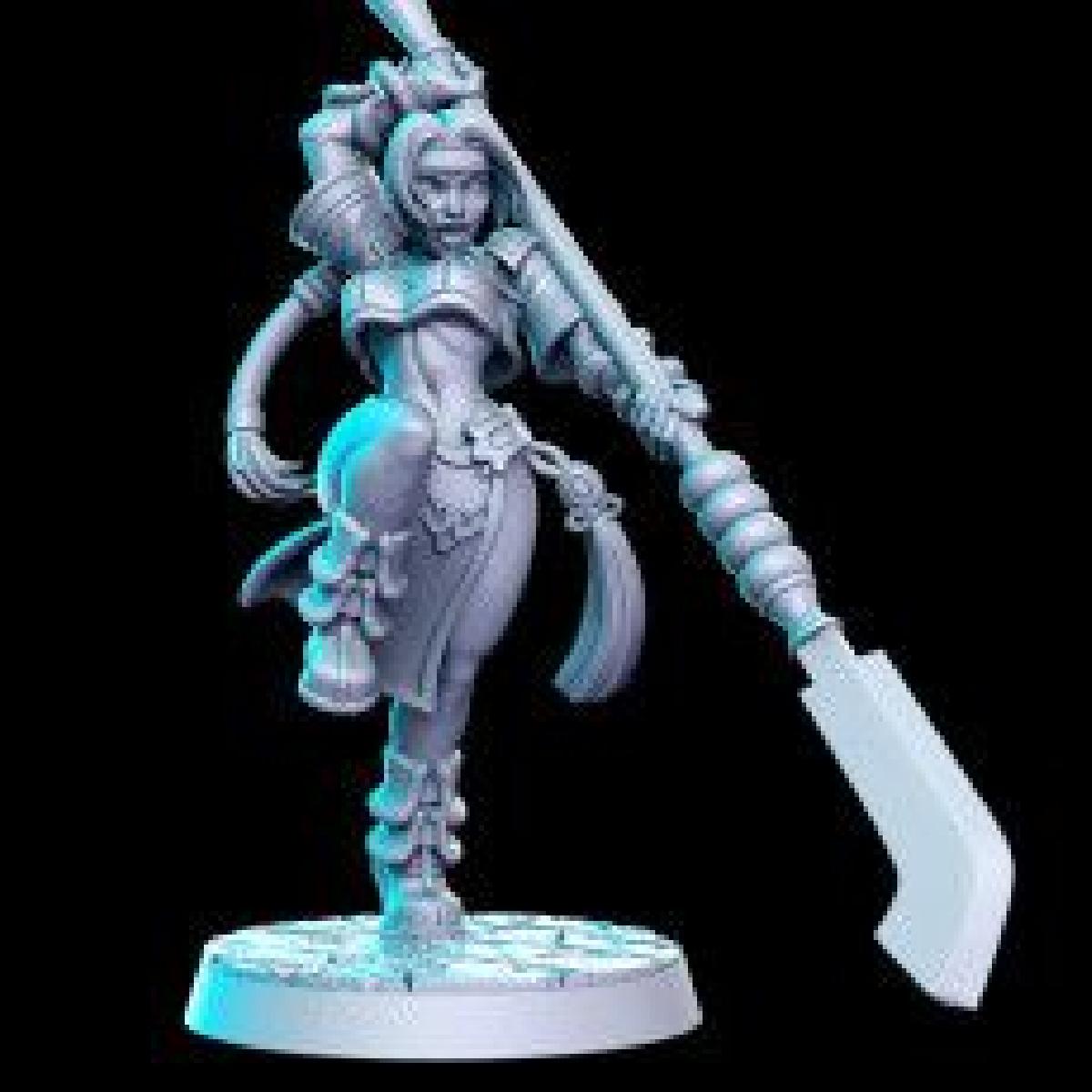 Nami Sung (Guerreira Glaive Asiatica) 32mm   DnD