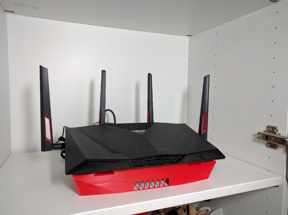 Suporte para ventilador de resfriamento de 140mm Asus RT AC88u