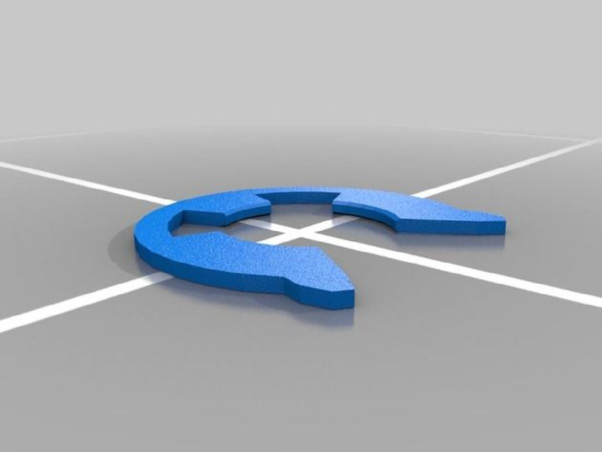 Clipe E de plastico grande